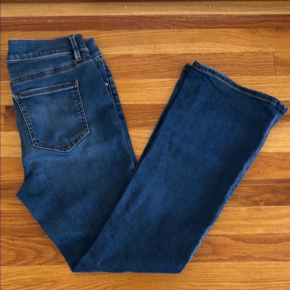 Ann Taylor Petite Classic Blue Slim Boot Women's Jeans 8P